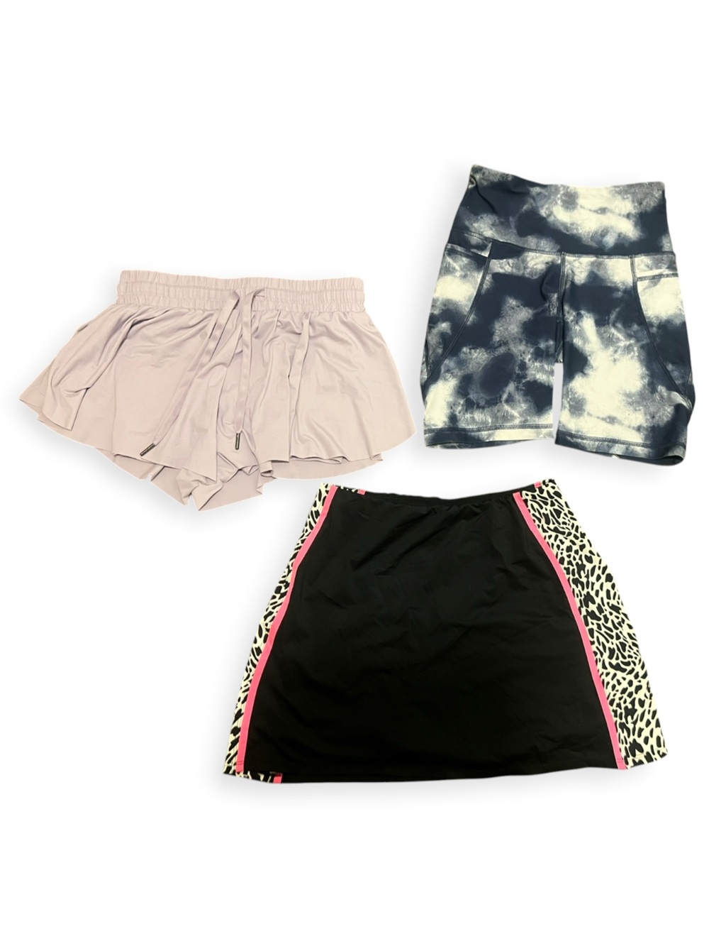 Lot of 3 Athletic Bottoms Size XS Cheer Dance Sports
